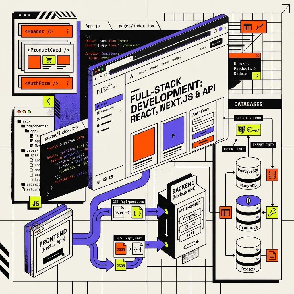 Full Stack Development illustration
